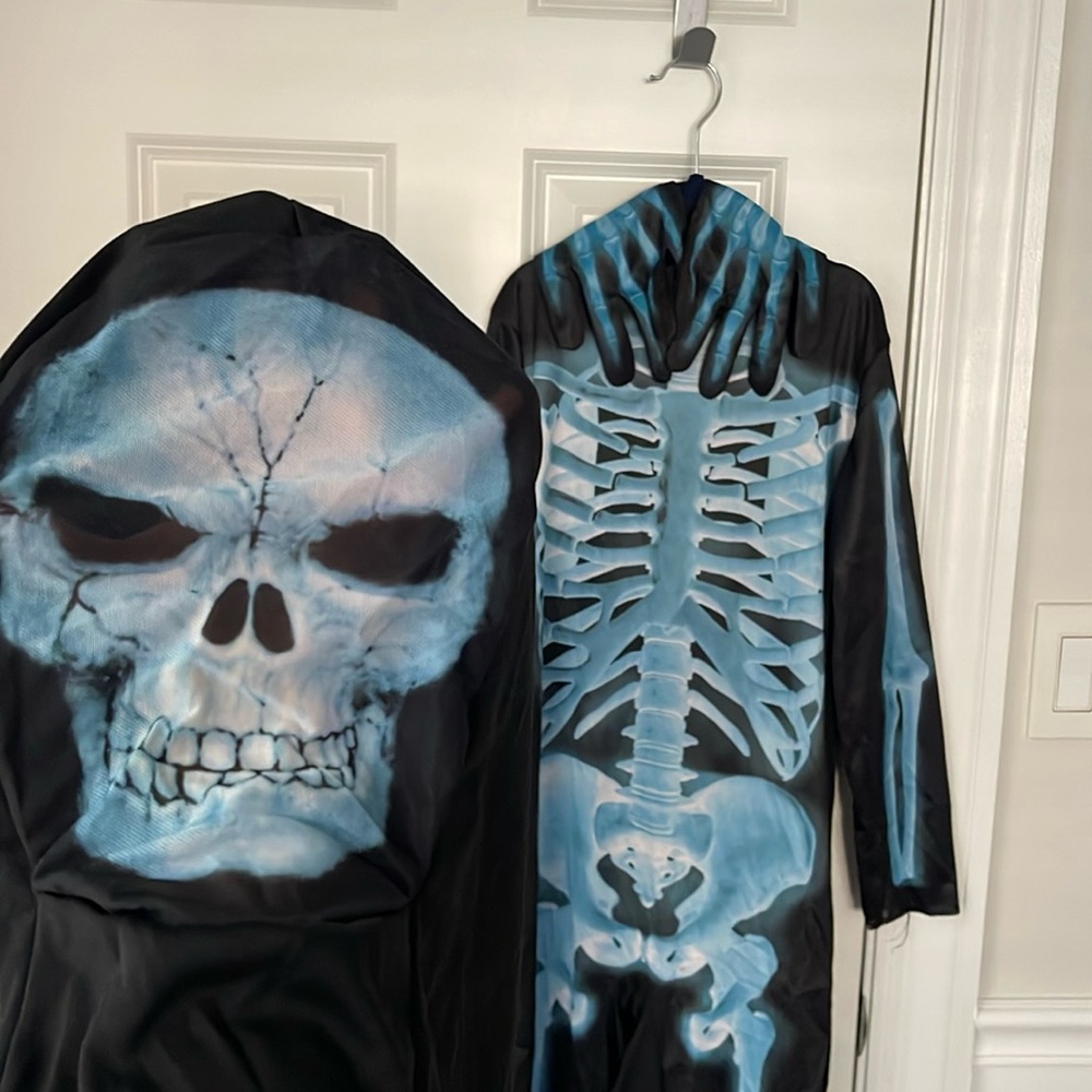 🌀X-RAY SKELETON 🩻 KIDS Size M 💀